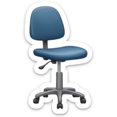 bicycle office chair sticker