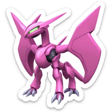  Cool Edgy Godly Digimon-Genesect-Palkia-Medabot full body sticker