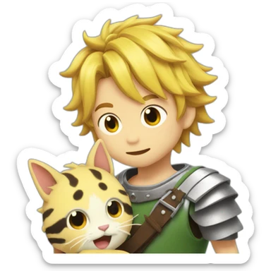 Meliodas avec un petit coucou  sticker