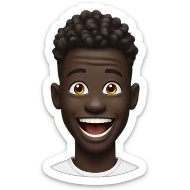 laughing-bukayo-saka sticker