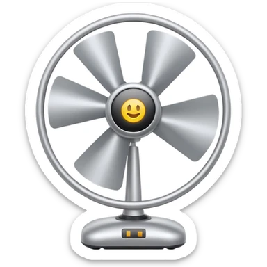 Spinning Fan Air sticker