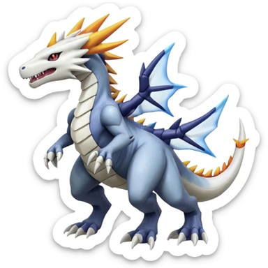 Marowak-Reshiram-Dialga (full body) sticker