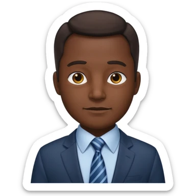 AN UNCLE with a tie in business clothes
 sticker