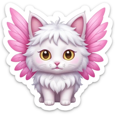 fairy kitty sticker