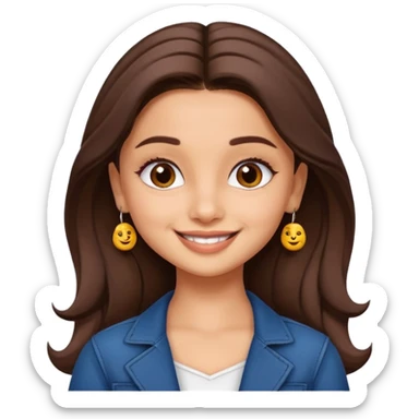 ipretty bratz emoji of alia bhatt sticker
