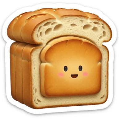 a loaf of bread sticker