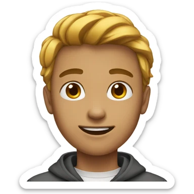 17 year old male  sticker