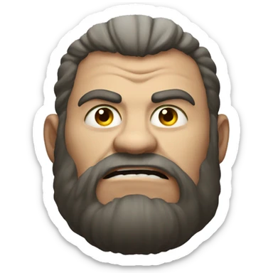 giant: Enormous humanoid creatures known for their strength and sometimes aggressive nature. sticker