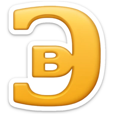 Make a letter emoji of BUFC for messenger chat sticker