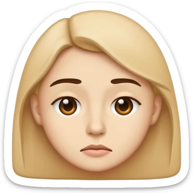 Jealous (cute)

minimalist flat emoji face, slight pout, side glance, playful jealousy, thin outline, transparent background sticker