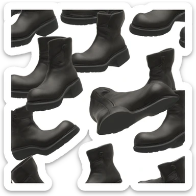 Margiela tabi Boots  sticker