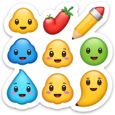 Cute and cozy sticker pack  sticker