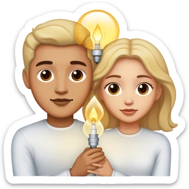 Souls intertwined  sticker