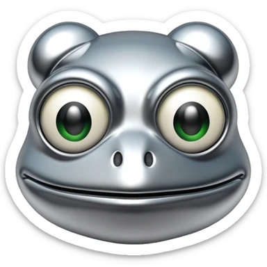 sorayama pepe frog sticker