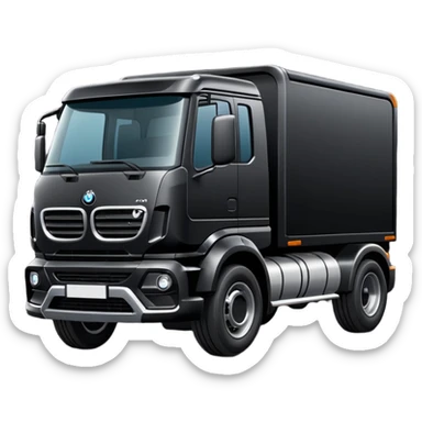 BMW Truck sticker