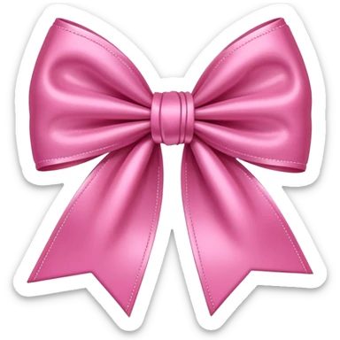 A cute pink bow 🎀 sticker