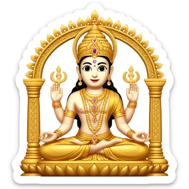 Venkateshwara swami namam sticker