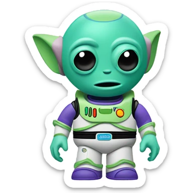 Toy Story alien  sticker