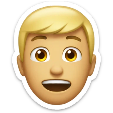 emoji in agony sticker