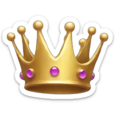 Glitched crown tboi sticker