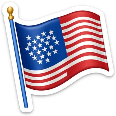 Juneteenth flag sticker