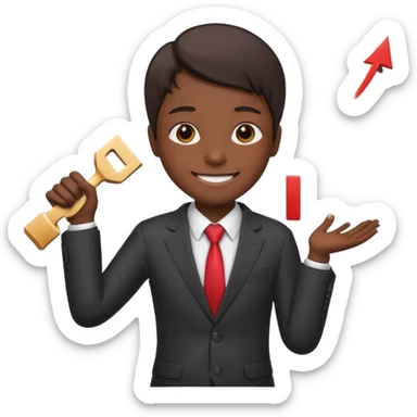 A Slack emoji to express "Japan Sales Presentation" - simple and intuitive sticker