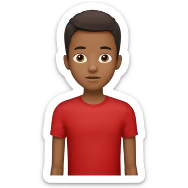 Black boy and that is a tall and skinny sticker