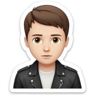 Connor from detroit become human sticker