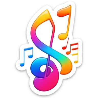 Música techno sticker