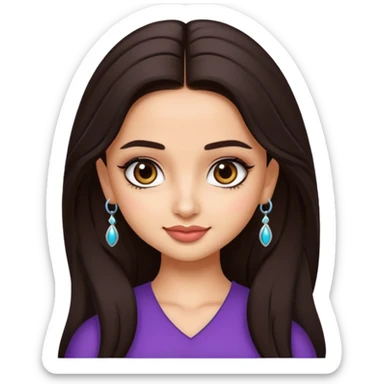 ipretty bratz emoji of alia bhatt sticker
