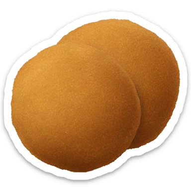 two falafel balls sticker