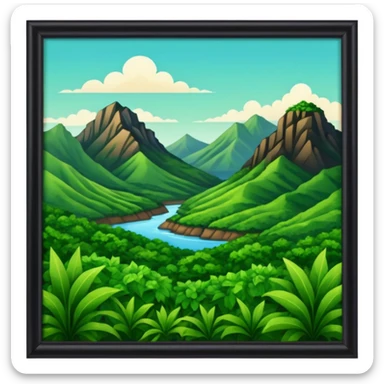 Because we love nature venezuela sticker