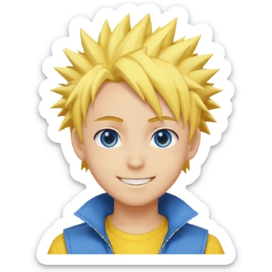 Bachira meguru blue lock anime sticker