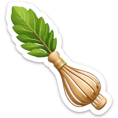sauna birch venik whisk sticker