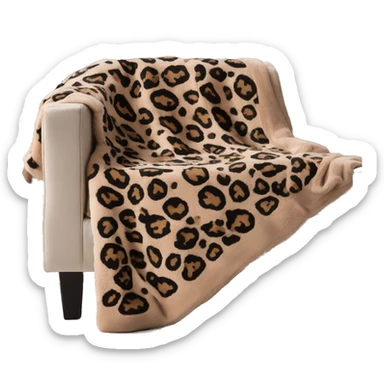 Barefoot-Dreams-In-the-Wild-Throw-Blanket-Camel black color sticker
