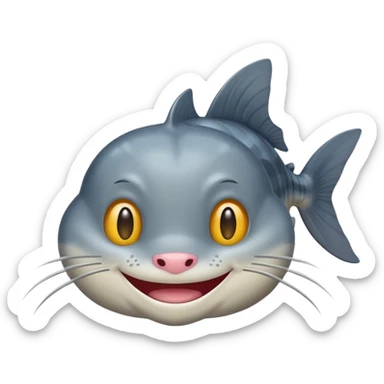 generate a emoji of a catfish sticker