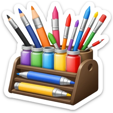 art Academic Skills sticker