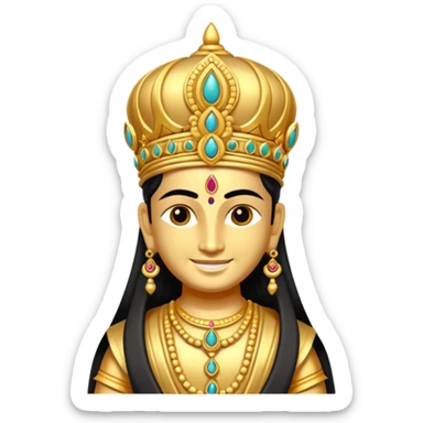 Lord venkateshwara namam sticker