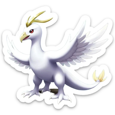 Lugia … One of the first legendary Pokémon to be used as a mascot for a mainline Pokémon game.  Ho-Oh … A Fire/Flying-type Pokémon that is the mascot of Pokémon Gold.  Celebi … The second Mythical Pokémon to appear in Pokémon Go, and the last Pokémon in generation two.  Regirock … A rock-type legendary Pokémon from the Hoenn region. It has a sturdy defense, but is weak against water-, grass-, fighting-, ground-, and steel-type attacks.  Regice … One of the three legendary titans of Hoenn. It has a strong defense but is weak to Fire-, Fighting-, Rock-, and Steel-type attacks.  Registeel … A Steel-type Legendary Pokémon that first appeared in Pokemon Ruby and Sapphire.  Latias sticker