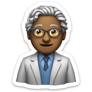 wireframe Professor Codephreak platform architect software engineer sticker