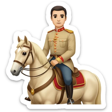 Pedro Sánchez en caballo sticker