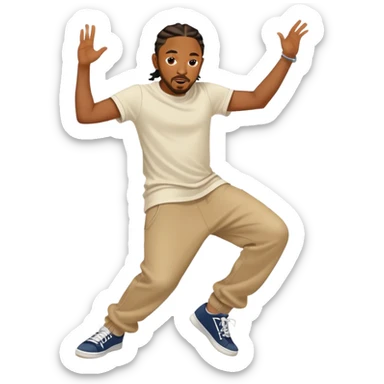 Kendrick Lamar dancing sticker