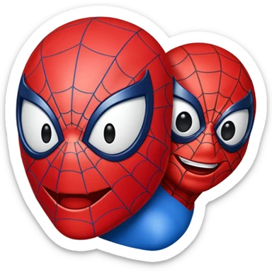 spiderman emoji sticker