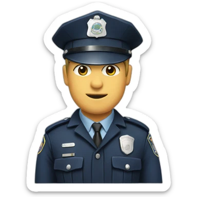 Police municipale  sticker