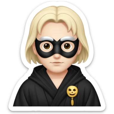 Sleep token with his original mask sticker