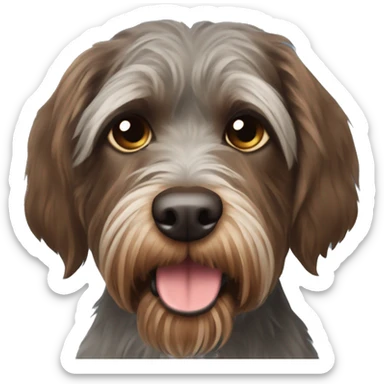 Wirehaired pointing griffon sticker