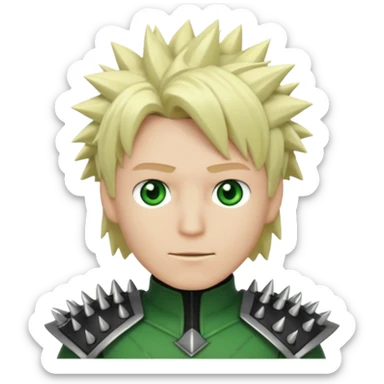 Lloyd garmadon from ninjago sons of garmadon, realistic sticker