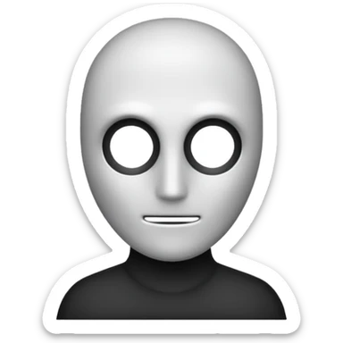 photo de profil de base faceless sticker