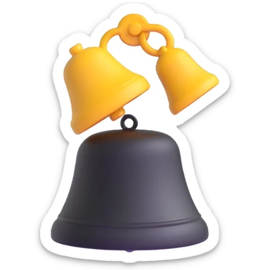 wrestling bell sticker