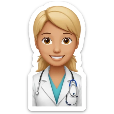 un fisioterapista sticker